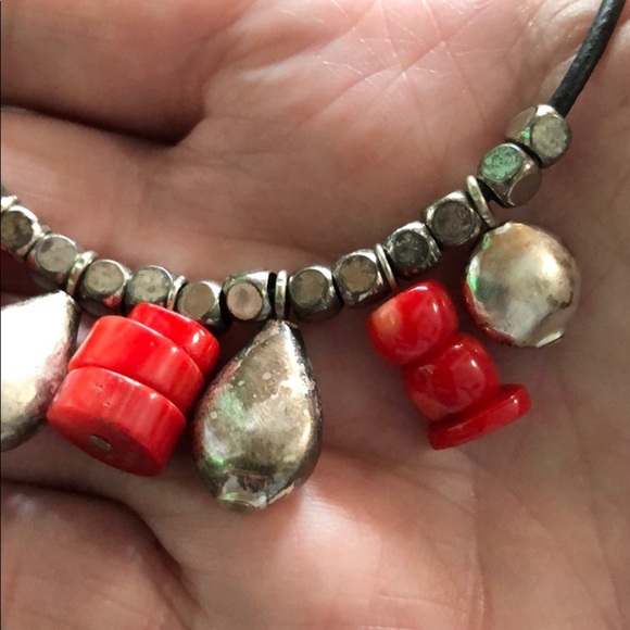 Join the $5 Clear My Closet Sale Vintage Marjorie Baer SF  Metal Necklace - Picture 7 of 8